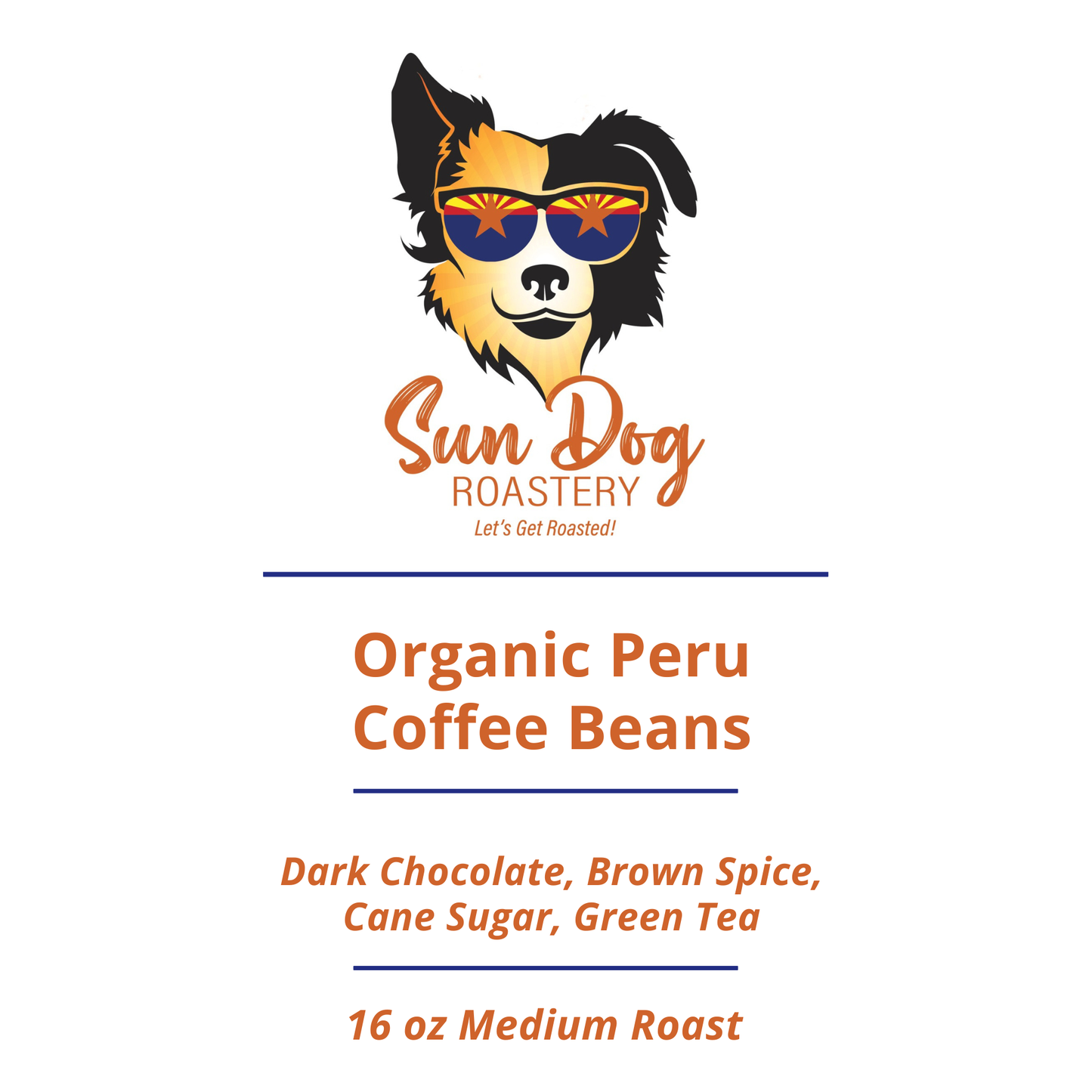Organic Peru Roasted Whole Coffee Beans