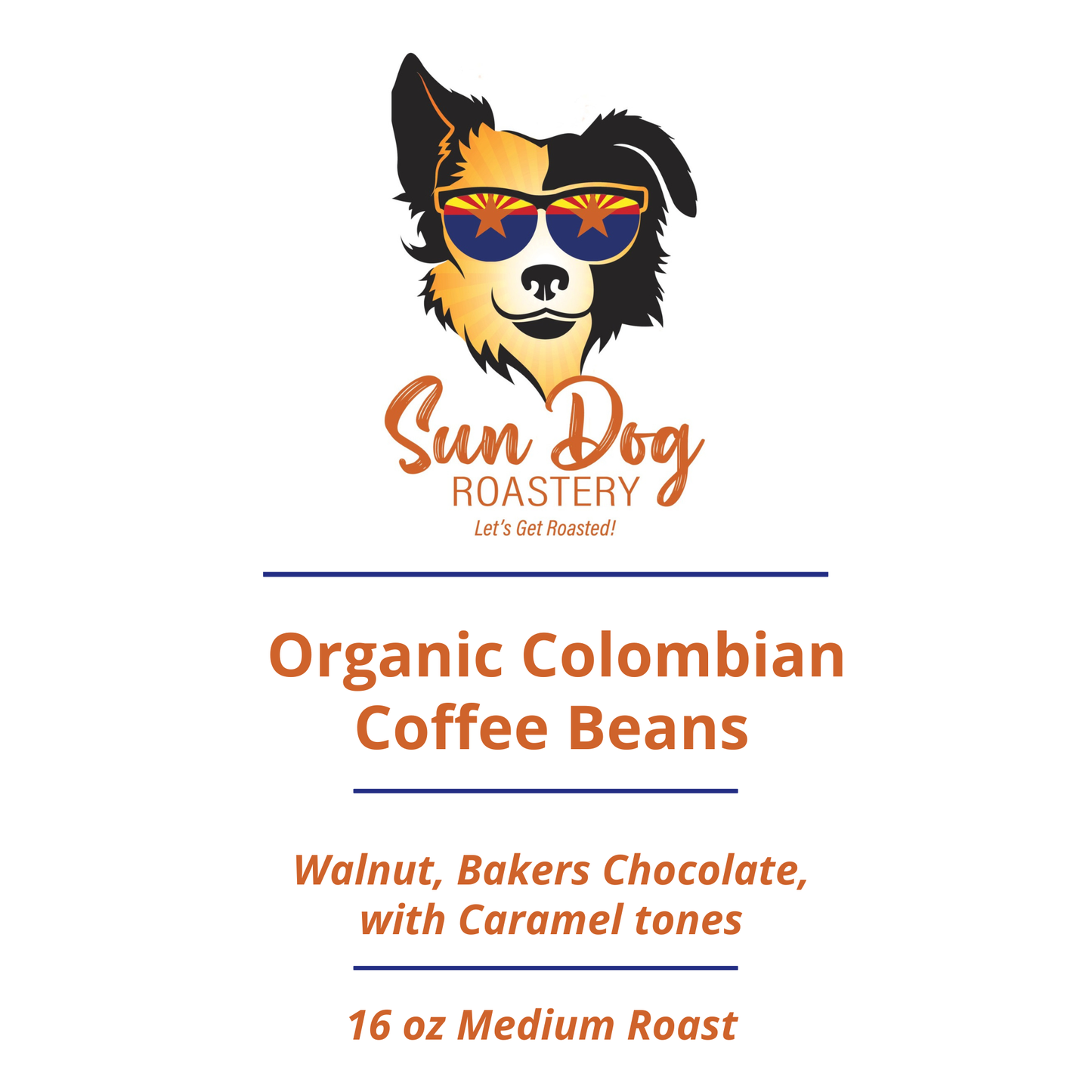 Organic Colombian Roasted Whole Coffee Beans