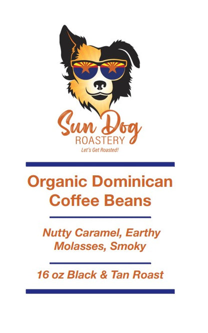 Organic Dominican Republic Roasted Whole Coffee Beans